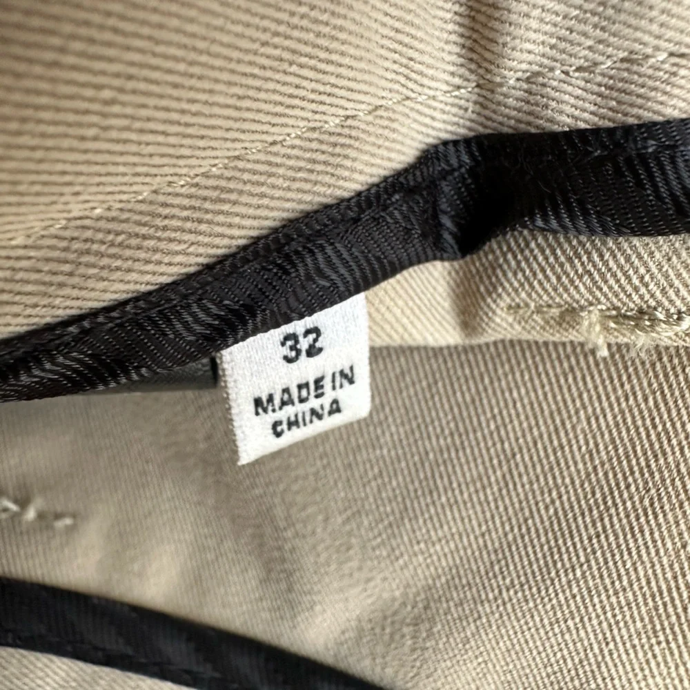 7 for all mankind khaki shorts, size 32 NWOT - Picture 5 of 6